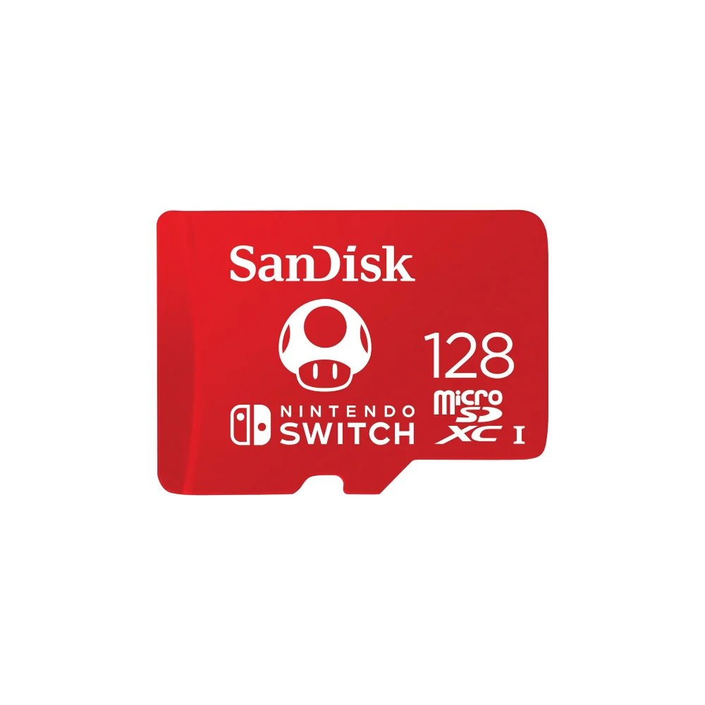 SanDisk MicroSDXC minneskort till Nintendo Switch 128 GB