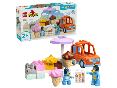 LEGO DUPLO Bluey Glassutflykt med Bluey 10458, bild 3