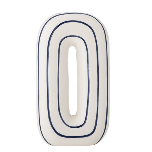 Bloomingville - Mae Vase - Blue - Ceramic