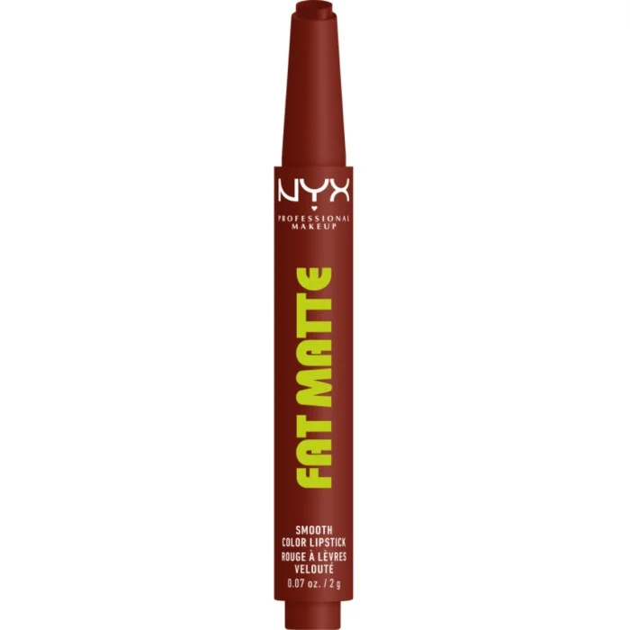 NYX PROFESSIONAL MAKEUP Fat Matte Slick Click Lip Balm 07 Cocoa Cuddles 07 Cocoa Cuddles