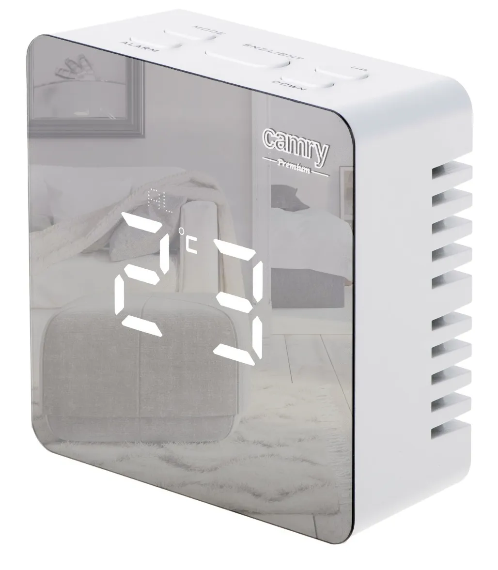 Camry | Alarm Clock | CR 1150w | Alarm function | White