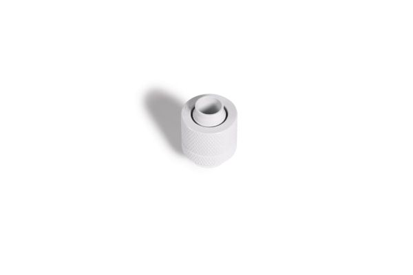 Alphacool 17624, Slangkoppling, mässing, Vit, 1/4, 27 mm, 2 cm
