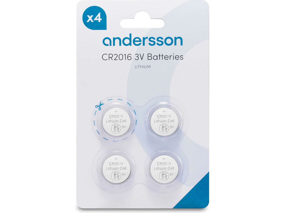 Andersson CR2016 Litiumbatteri