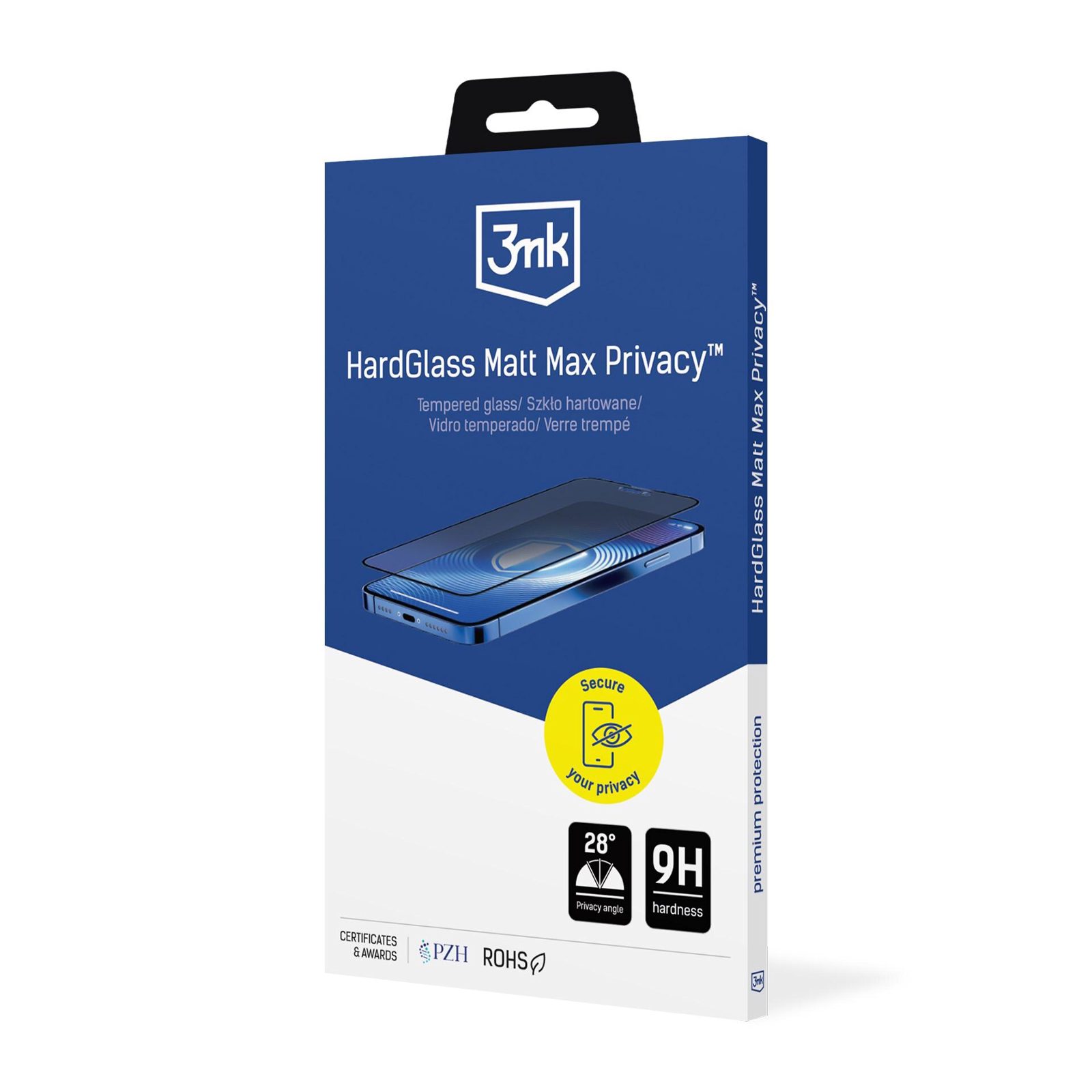 3mk Hardglass Matt Max Privacy – härdat glas för iPhone 17 Pro Max, bild 5