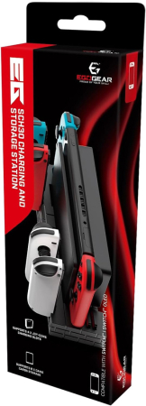 Egogear SCH30 Laddnings- och Förvaringsstation För Nintendo Switch