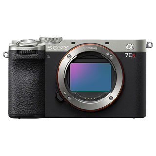 Sony A7C R kamerahus, 61 Mpixel, 8 bps, film 4k/60p, bildstabilisering, pixel shift, WiFi/Bluetooth - Silver