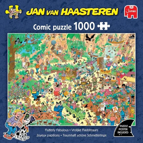 Jan van Haasteren Pussel: Flutterly Fabulous 1000 Bitar