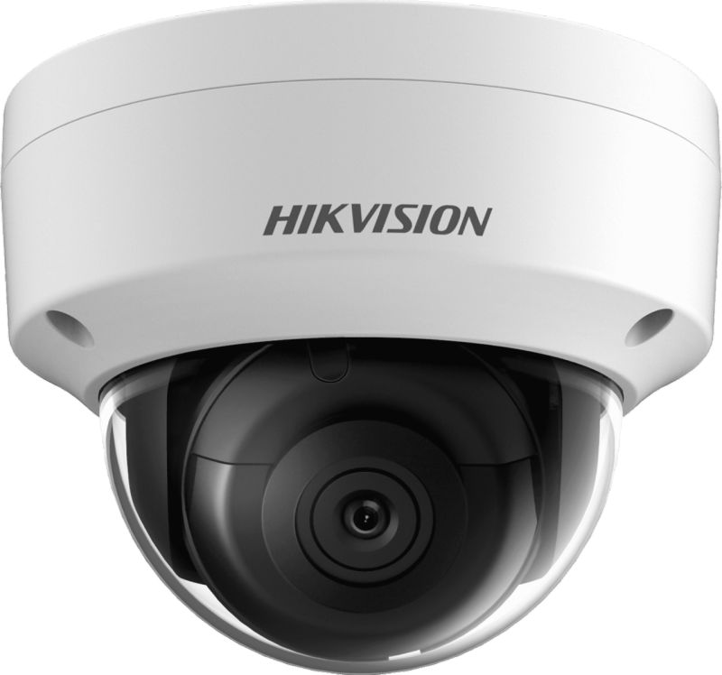 Hikvision Pro Series EasyIP 2.0 Plus with AcuSense DS-2CD2143G2-I - Nätverksövervakningskamera - kupol - dammtät/vattentät/stöldsäker - färg (Dag&Natt) - 4 MP - 2688 x 1520 - M12-montering - fast lins - LAN 10/100 - MJPEG, H.264, H.265, H.265+, H.264+ - Likström 12 V/PoE klass 3