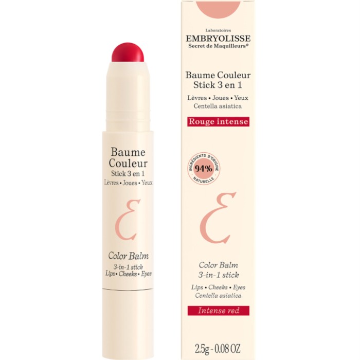 Embryolisse - Color Balm 3-In-1 Stick Intense Red 2.5G, bild 2