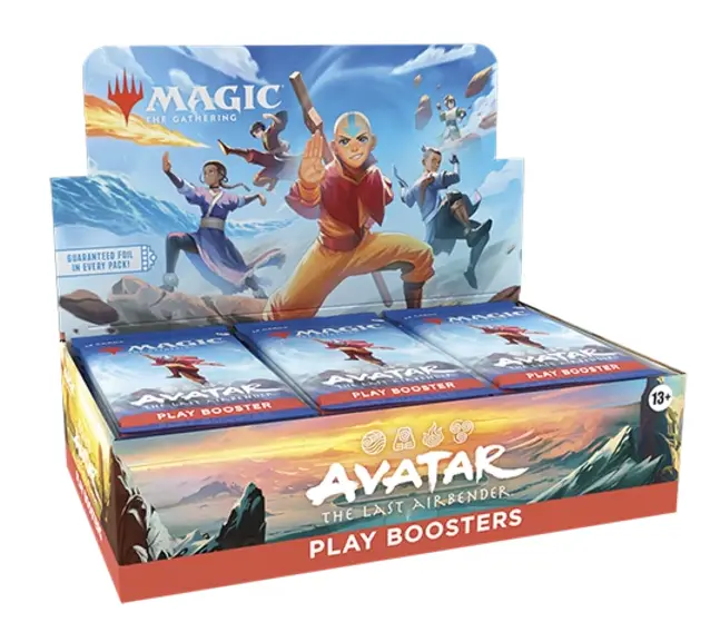 Magic Avatar The Last Airbender Play Booster Display (MAX 1 Köp Per Hushåll)