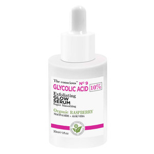 Biovène The Conscious Glycolic Acid Exfoliating Glow Serum Organic Raspberry 30 ml
