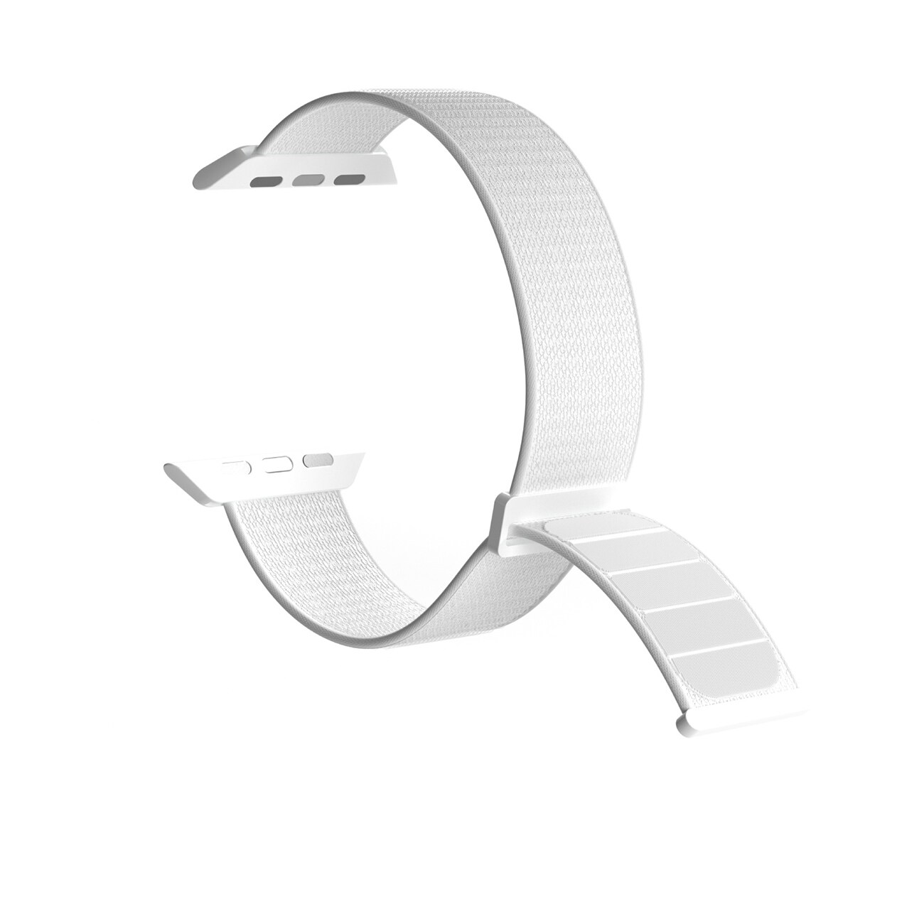 Puro Apple Watch 42-49mm nylonband (vitt), bild 2