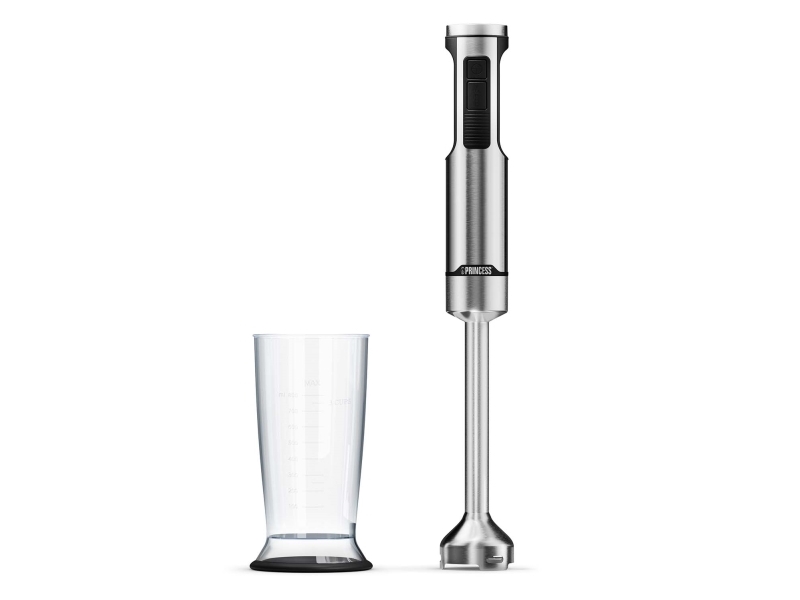 Princess XXL Pro 221233 stavmixer 1500 W steglös hastighetskontroll, silver