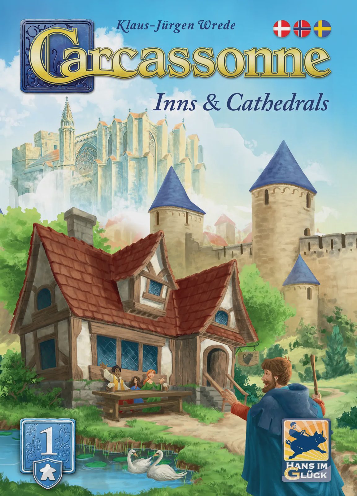 Carcassonne 1 Inns & Cathedrals (New) Scandic