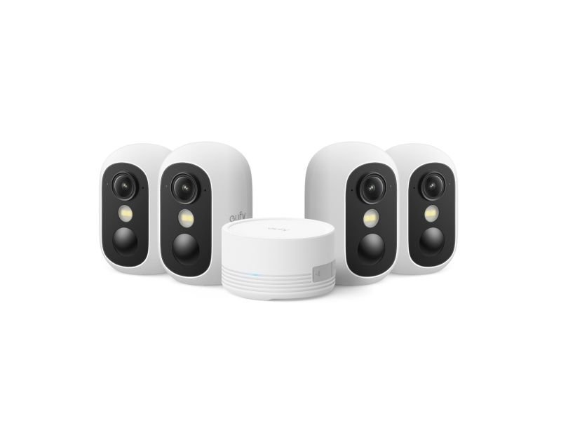 Eufy eufyCam C35 säkerhetskamera kit (4-pack, vit), bild 4