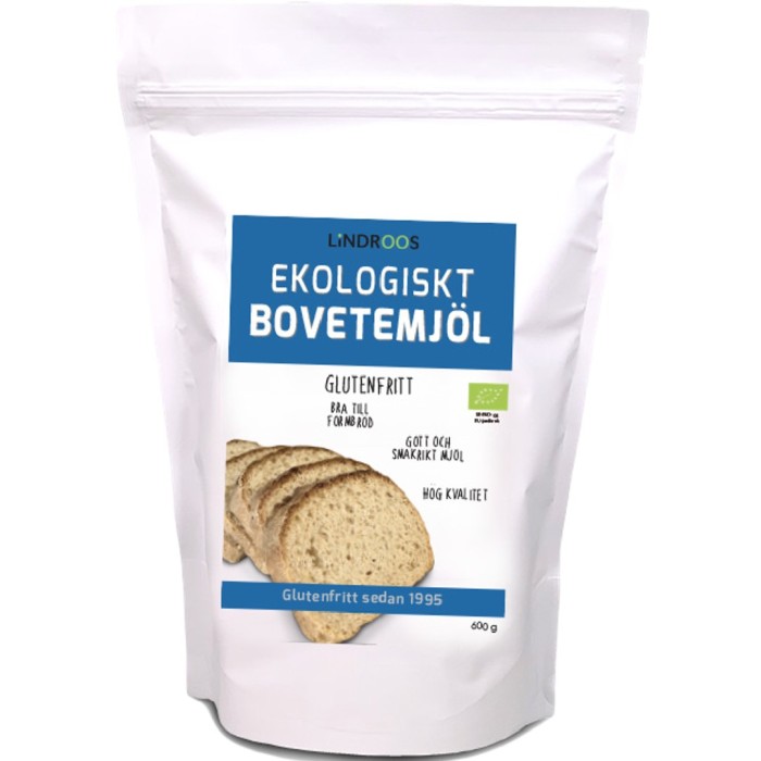Lindroos Ekologiskt Bovetemjöl 600 g