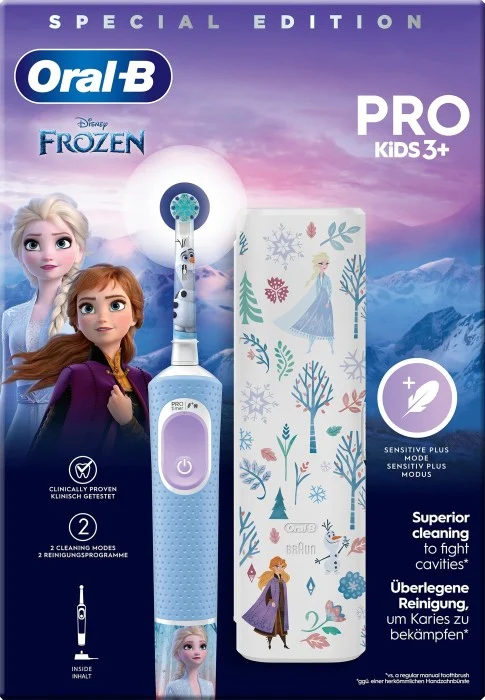 Oral-B Vitality Pro Kids elektrisk tandborste, Frozen