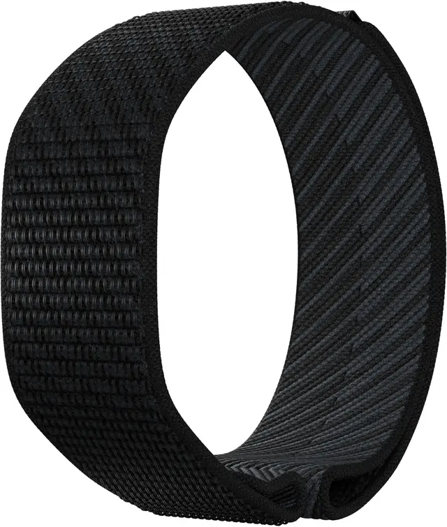 Polar Loop Gen 2 SoftWeave ersättningsarmband, svart S-L