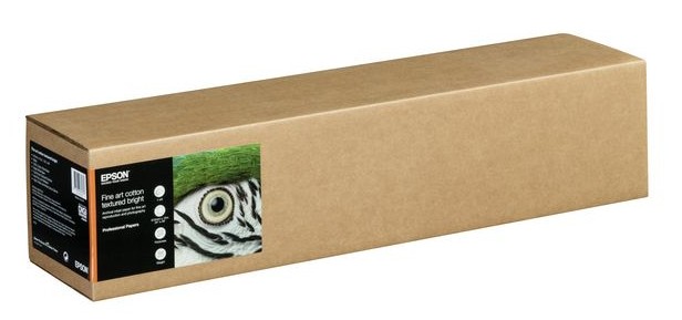 Epson Fine Art Cotton Textured Bright, 24"/609mm, 300g/m2, rulle 15 meter, bild 2