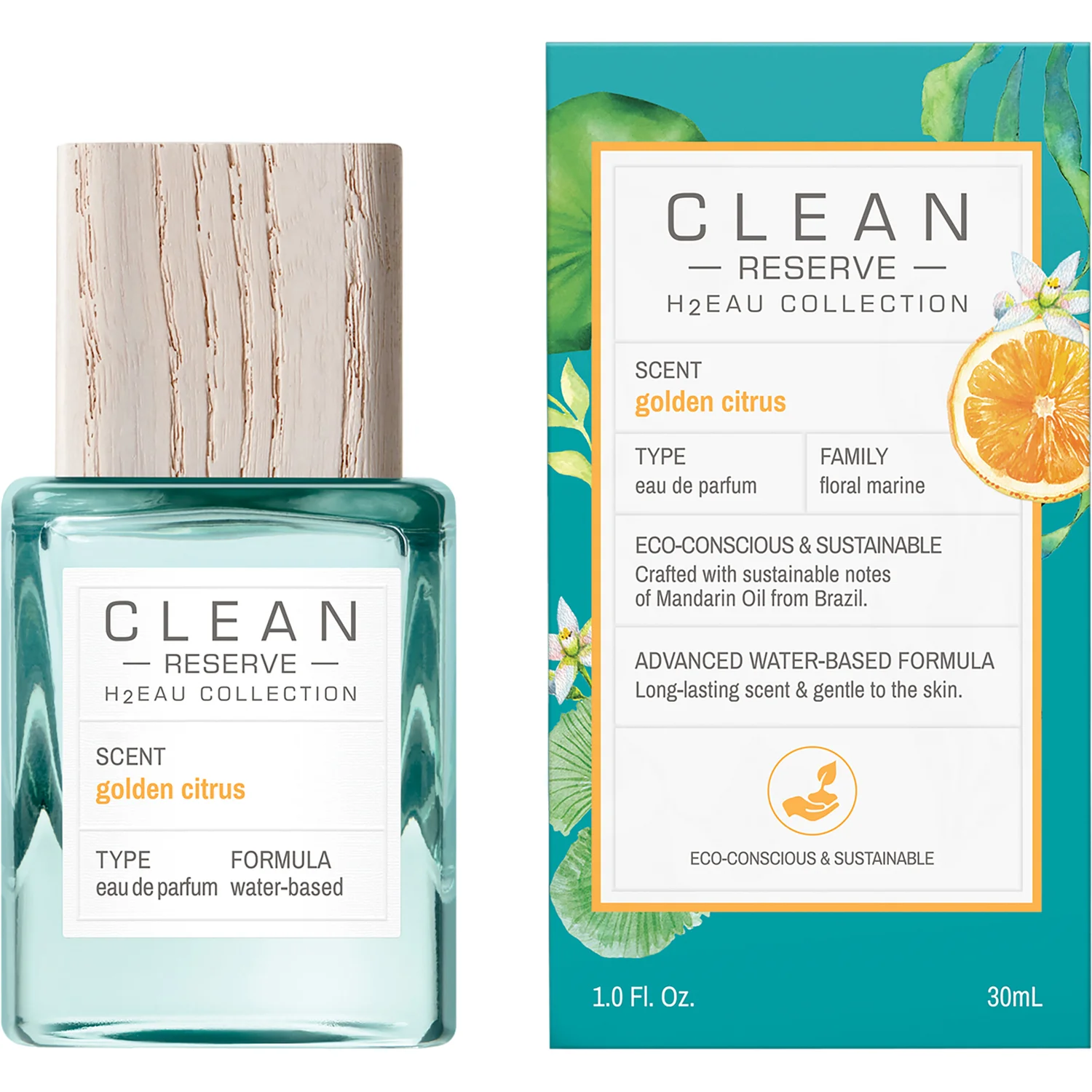 Clean Reserve H2EAU Golden Citrus Eau de Parfum 30 ml, bild 2