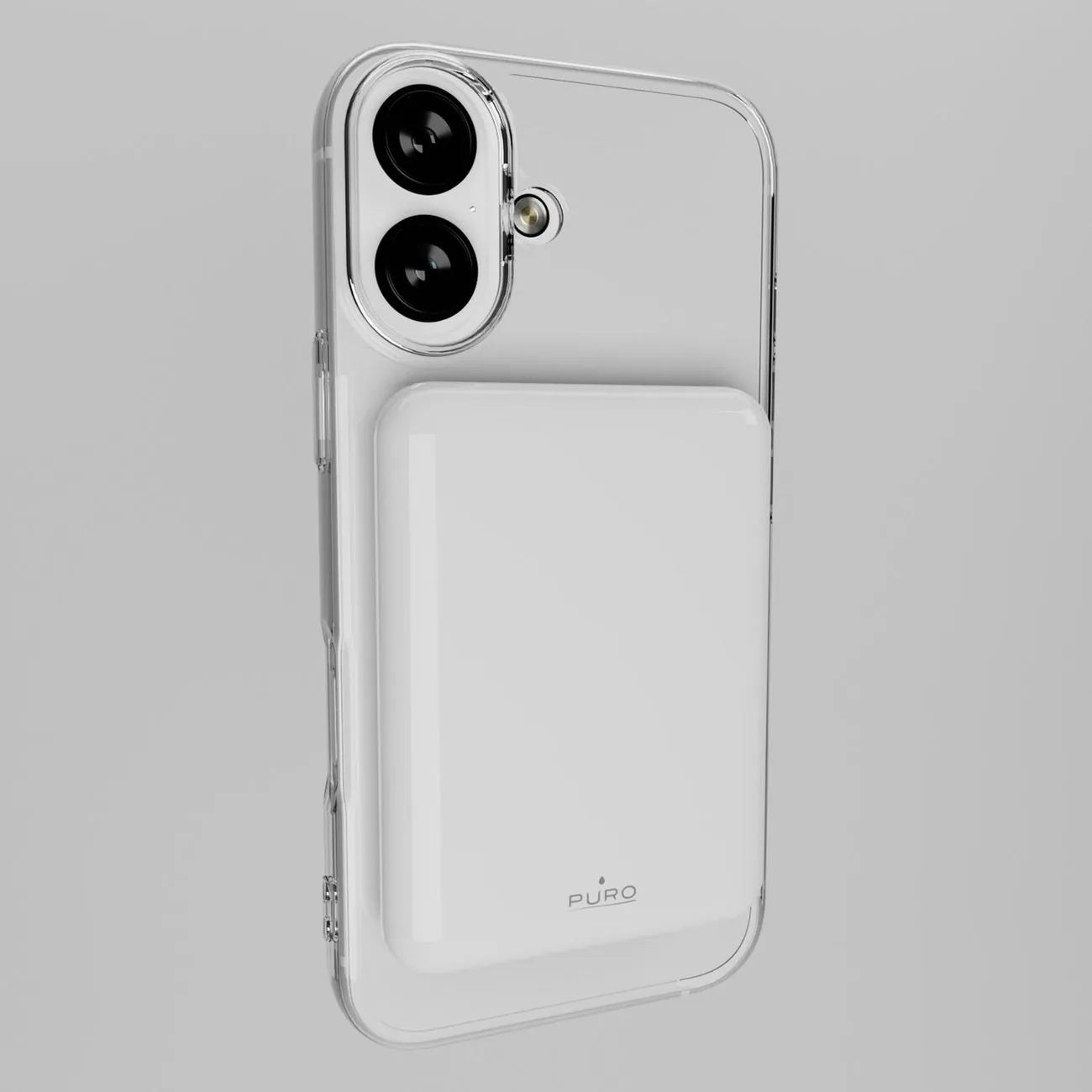 Puro Power Mag Power Bank 5000mAh 20W strömförsörjning USB-C - Vit, bild 4