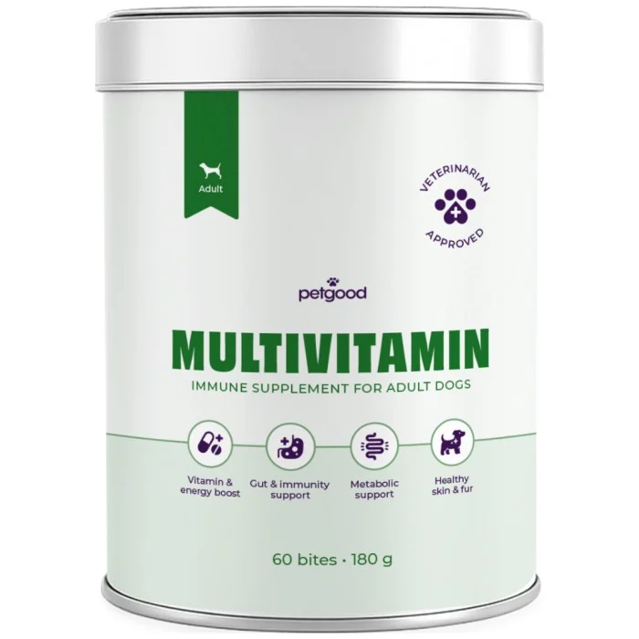 Petgood Multivitamin insektsbaserat fodertillskott hund 180 g