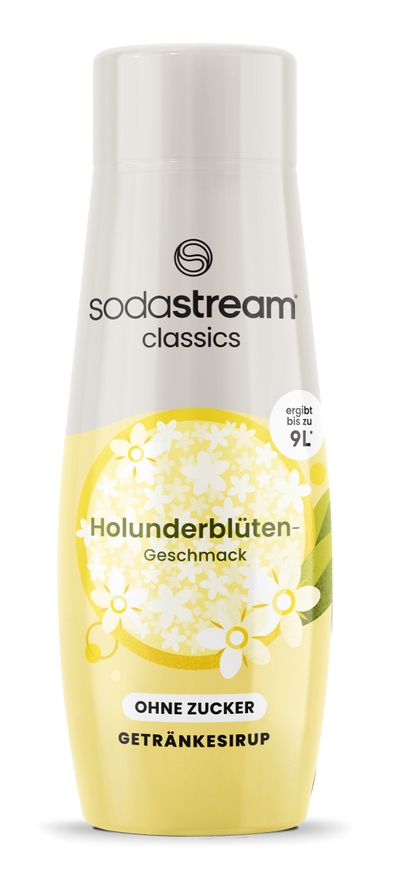 SodaStream Fläder sockerfri smaksirap, 440 ml, bild 2