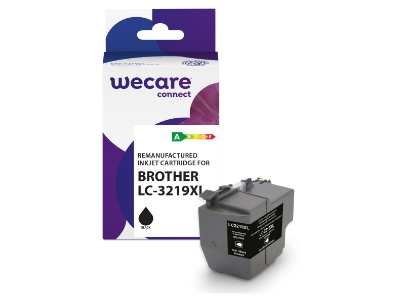 Bläckpatron, Wecare Brother LC-3219XL, bläckstråle, 3.000 sidor, svart