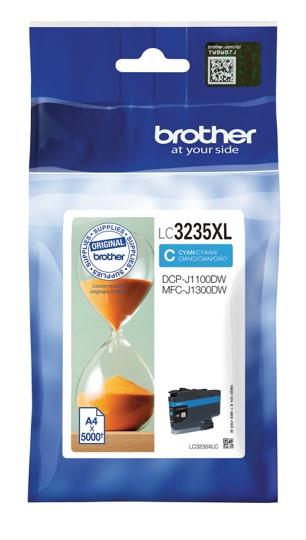Brother LC3235XLC, Cyan, 5000 sidor, bild 2