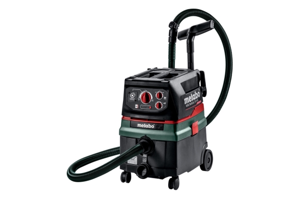 Metabo ASR 36-18 BL 25 M SC, Torr&våt, Svart, Grön, Röd, Fleece, M, Knappar, Rotations-, 25 l