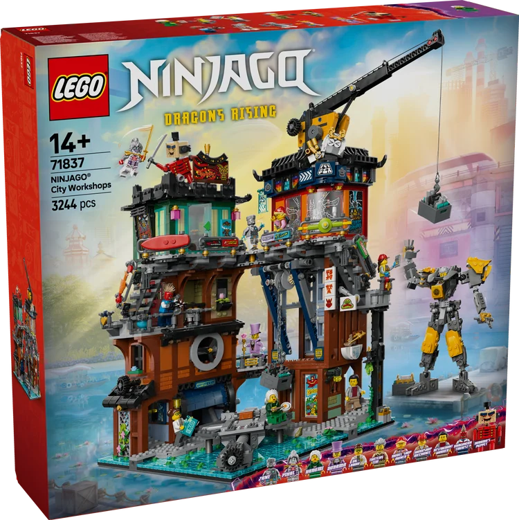 LEGO Ninjago 71837 NINJAGO® City verkstäder