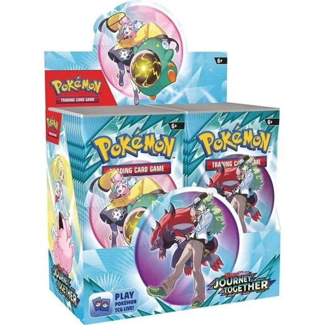 Pokemon Scarlet & Violet 9: Journey Together - Booster Box Display