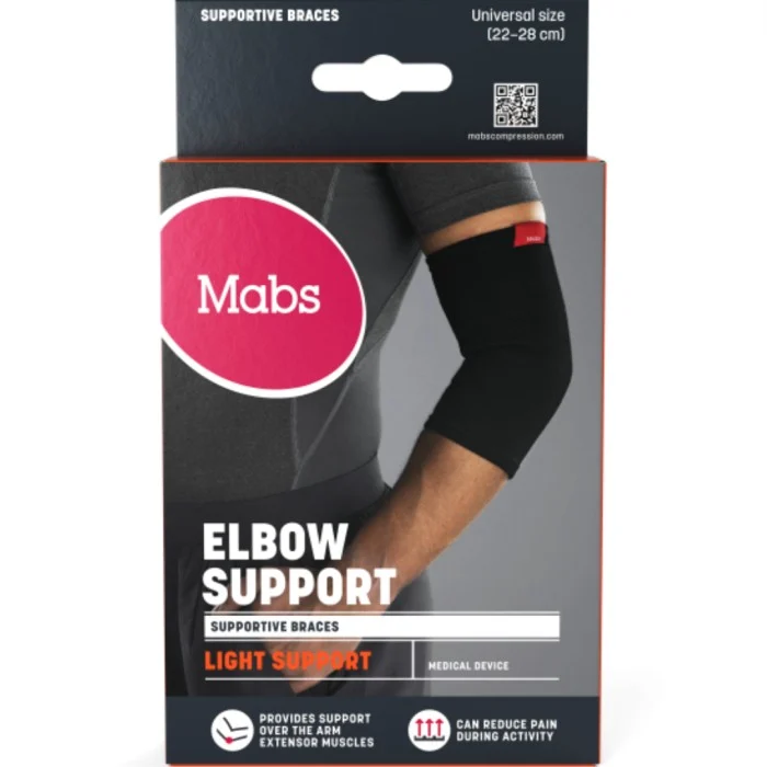 MABS Elbow black one size, 1 st