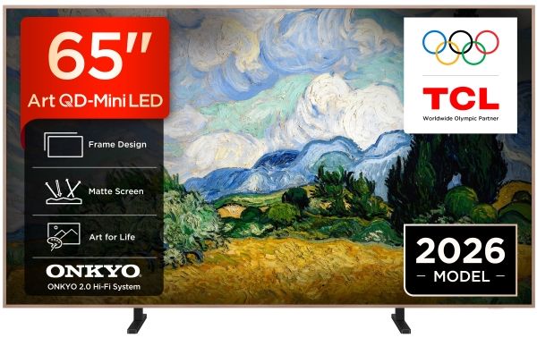 TCL 65" A400 Pro 4K QD-Mini LED TV (2026)