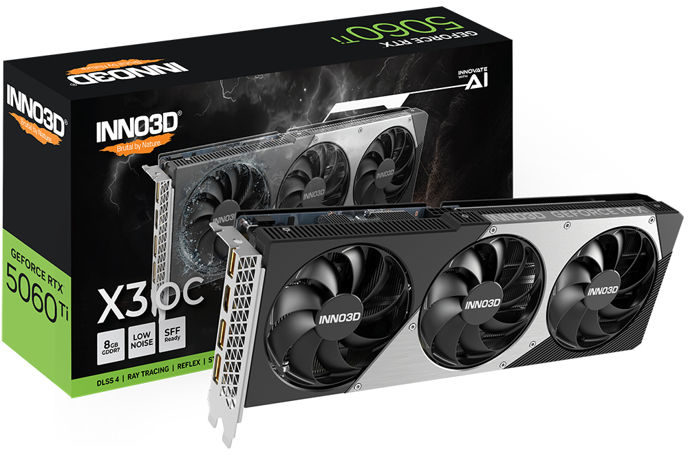 INNO3D GeForce RTX 5060 Ti 8GB X3 OC, bild 4