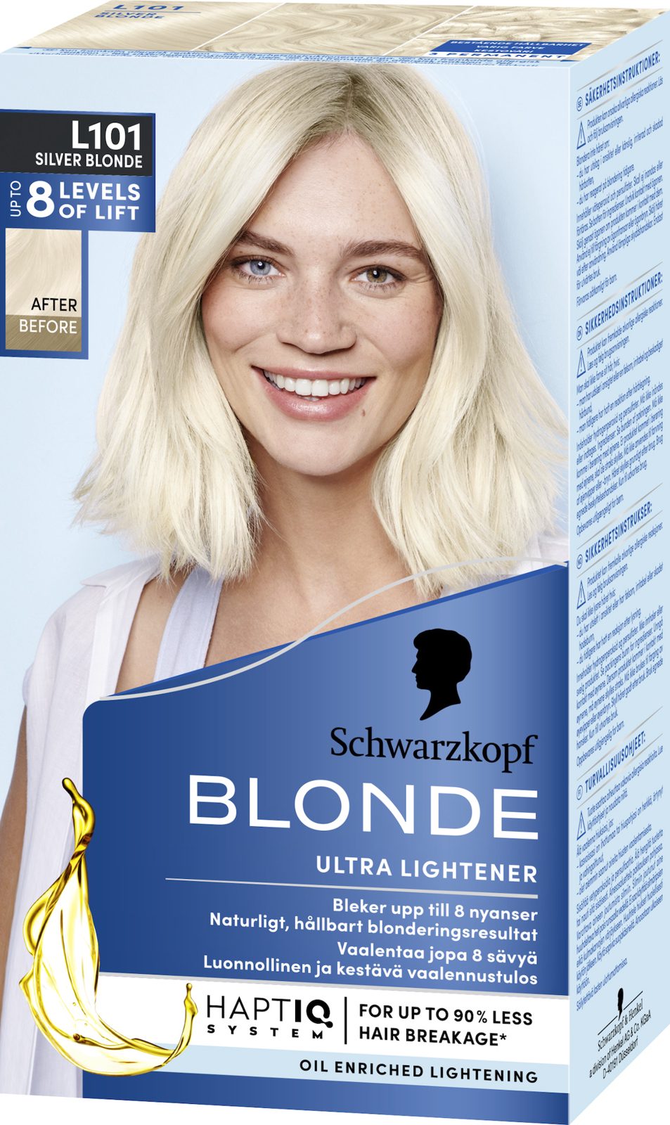 Schwarzkopf Blonde Platinum Lightener L101 Silver Blonde L101 Silver Blonde