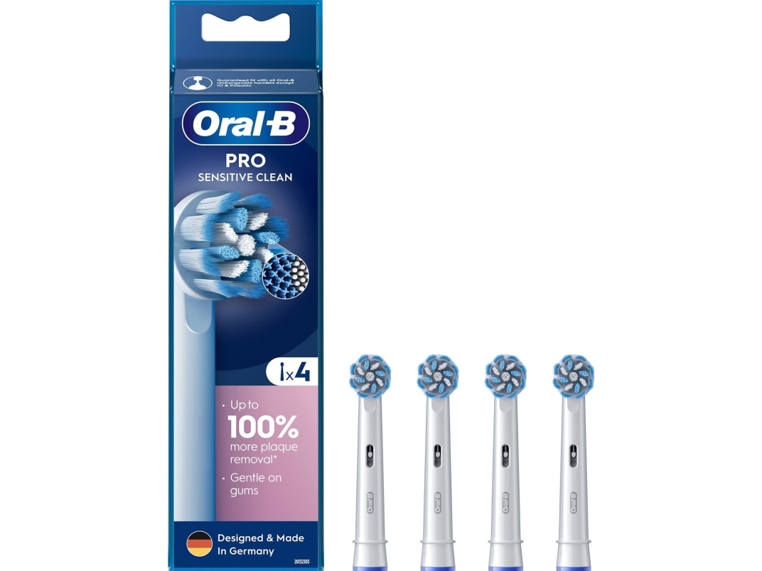 Oral-B tillbehör till eltandborste Sensitive Clean, 4 st EB60-4 PRO
