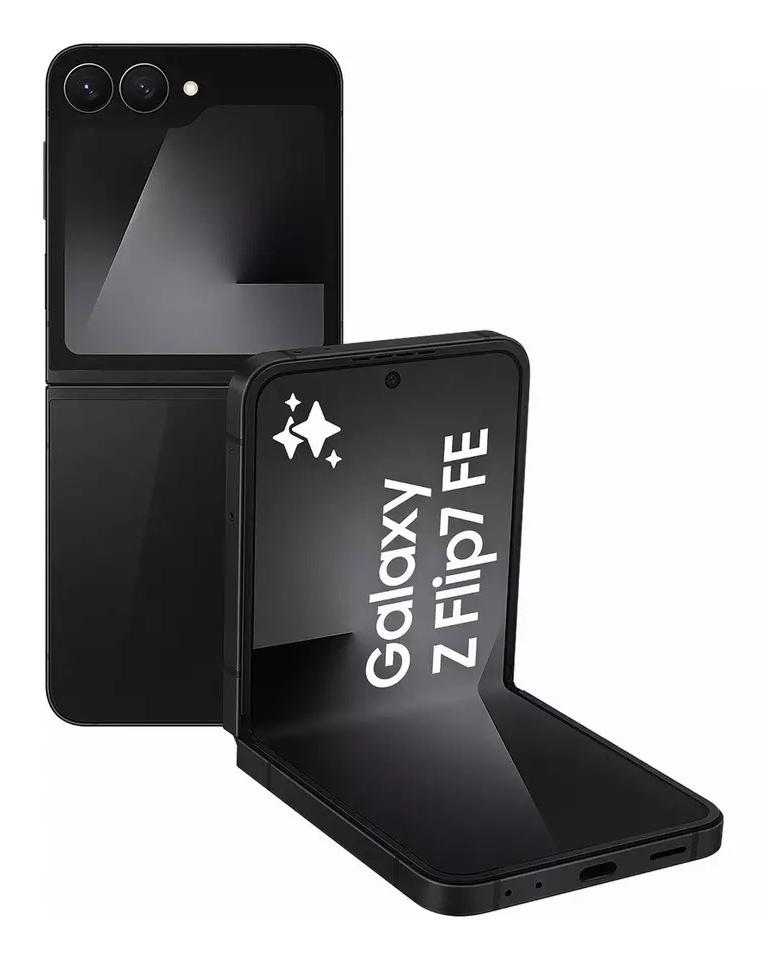 Samsung Galaxy Z Flip7 FE 128 GB, 6.7" FHD+, 50/12/10 Mpixel kamera, Dual SIM, Android - Svart, bild 3