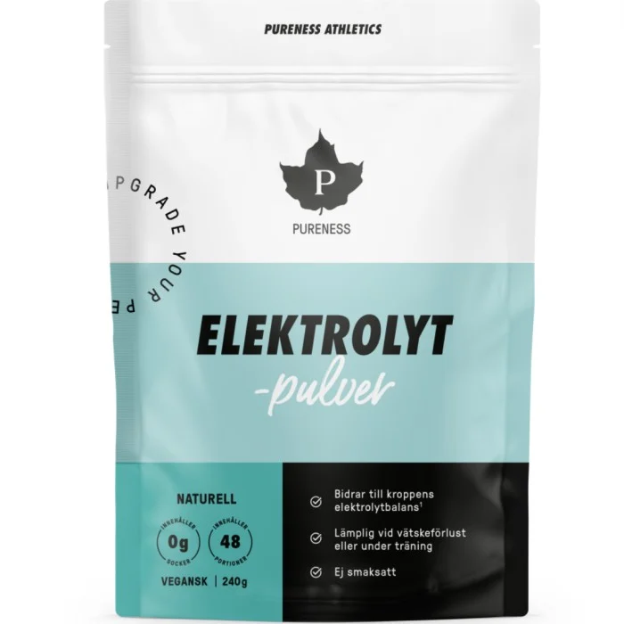 Pureness Elektrolytpulver, Naturell, 240 g