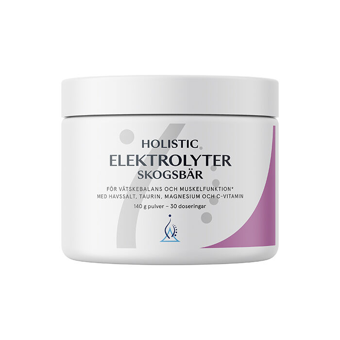 Holistic Elektrolyter, Skogsbär, 140 g, bild 2