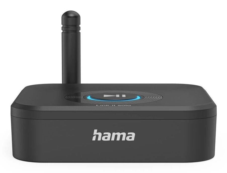 Hama Link.it solo, Bluetooth, 3,5 mm, 50 m, Svart, USB, Ljud (3?5mm), USB typ A till USB typ C