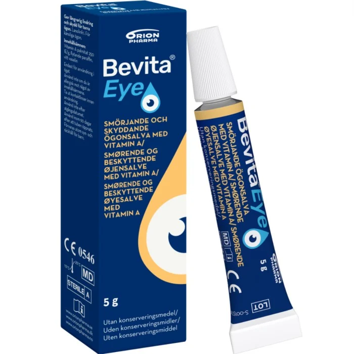 Bevita Eye A-vitamin ögonsalva tub, 5 g