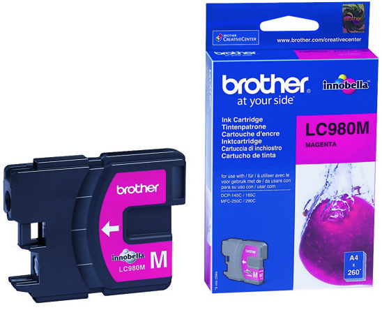 Bläckpatron Brother LC980 Magenta