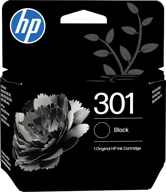 HP 301 bläckpatron (svart)
