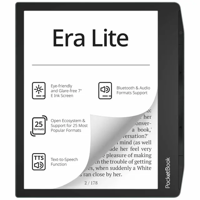 Pocketbook Era Lite 7" eBook-läsare (stengrön)