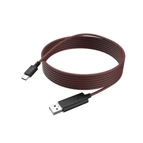 GameSir USB-C Gaming Laddningskabel 3 Meter - Röd