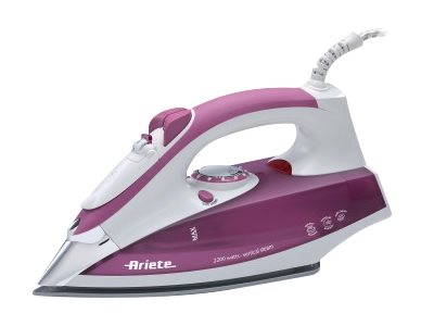 Ariete 6215 - Ångstrykjärn - sula rostfritt stål - 2200 W