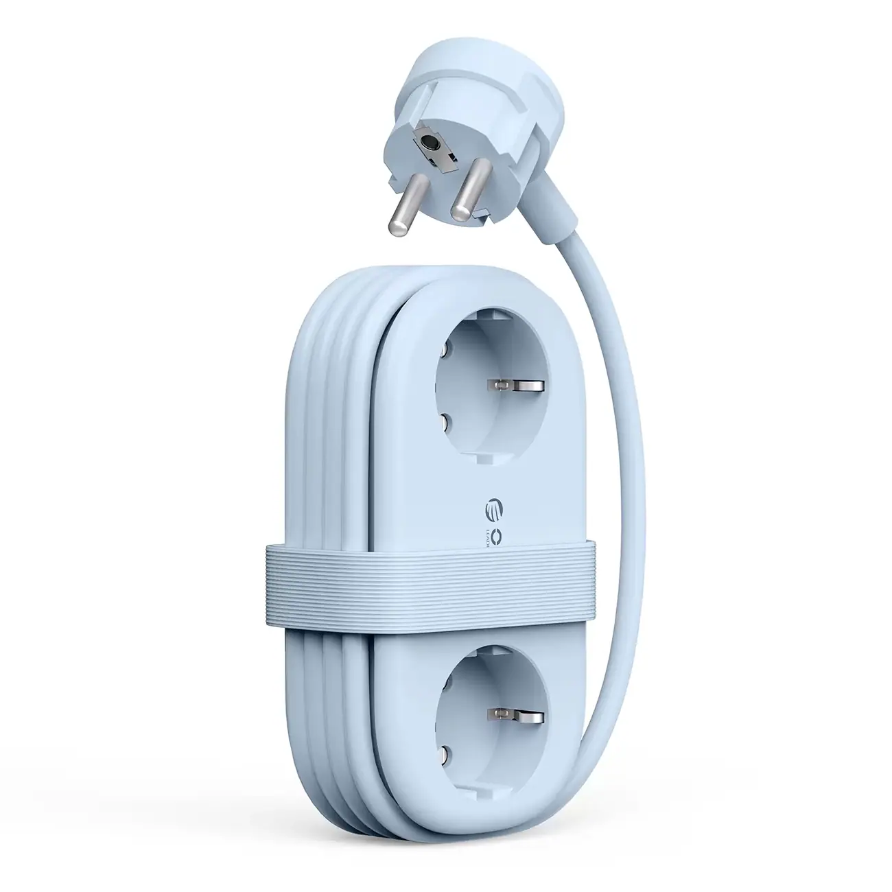 Orico AP3 65 W GaN 6-i-1-grenuttag 2x växelström + 2x USB-A + 2x USB-C – blå