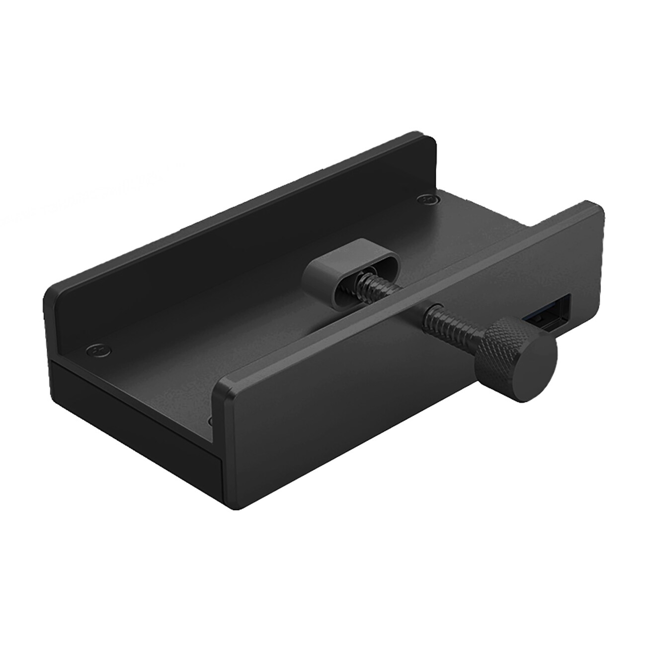 Orico MH4PU Hub med klämfäste, 4x USB-A 3.0 – Svart, bild 2