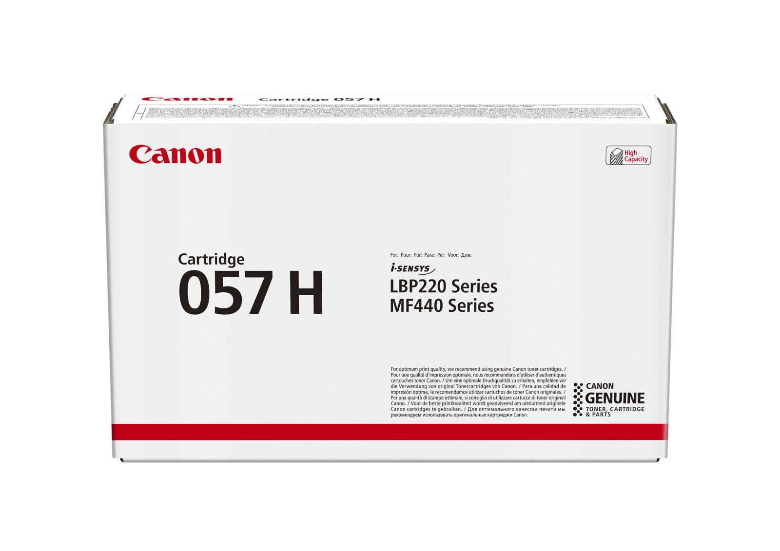 Canon CRG 057, svart toner med Hög kapacitet, bild 4